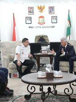 Wali Kota Makassar Munafri Arifuddin Buka Peluang Kerja Sama Internasional di Bidang Maritim dan Penanggulangan Kebakaran