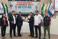 Ketua Komisi B DPRD Kota Makassar, H. Ismail terpilih sebagai Ketua KONI Makassar secara aklamasi. (FOTO:ist)