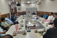 Komisi B DPRD Kota Makassar melaksanakan rapat kerja bersam BUMD. (FOTO:SH)