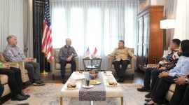 Wali Kota Makassar, Munafri Arifuddin, melakukan kunjungan kehormatan ke kediaman Konsul Jenderal Amerika Serikat di Surabaya, Mr. Christopher Green, pada Selasa, 7 Mei 2025. (FOTO:hHUMAS PEMKOT)