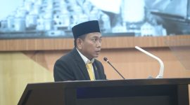 Dalam Rapat Paripurna DPRD Kota Makassar, Anggota DPRD dari Daerah Pemilihan (Dapil) 2, Ismail, mendapat kepercayaan untuk membacakan laporan hasil Reses Kedua Masa Sidang 2024/2025. (FOTO:ist)