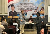 Anggota DPR RI Komisi IX, Dr. H. Ashabul Kahfi, M.Ag, melaksanakan kegiatan Sosialisasi Teknis Program Bangga Kencana, bersama Badan Kependudukan dan Keluarga Berencana Nasional (BKKBN) Provinsi Sulawesi Selatan dan Dinas OPDKB Kota Makassar, sosialisasi ini digelar dengan tema "Keluarga Berkualitas Untuk Indonesia Emas", bertempat di Vaan In Sky, Makassar, pada Minggu, 18 Mei 2025. (FOTO:AB)